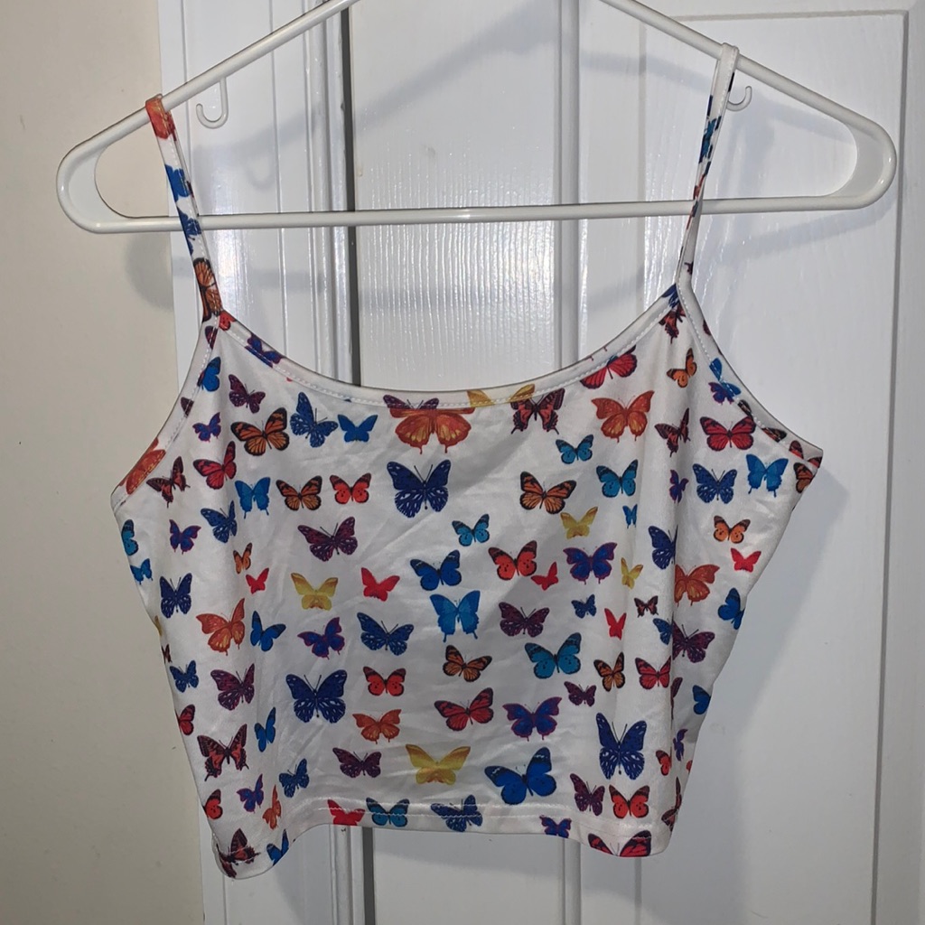 Shein Butterfly Tank Top